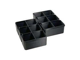 Ridgid Pro Gear Organizer Compatible Large Nesting Bin Set