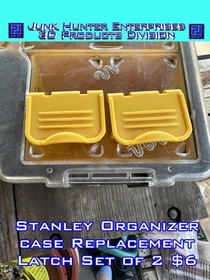 STANLEY ORGANIZER CASE REPLACEMENT & REPAIR LATCHES STST14710, 014725R, 014710R