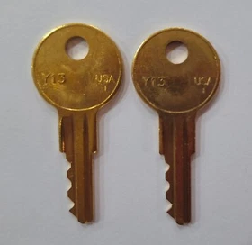 CH501 - CH550  Replacement 2-NEW KEYS FOR TOOL BOX KEY Codes CH501-CH550