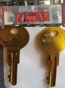 2 Key Craftsman Tool Box Key Codes CH501 to CH520 Chest Pick Up Truck Lowe's