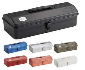 TOYO Steel Tool Box Y-350 Japan Made 7 Colors Metal Case DIY Camping Storage