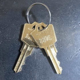 (2) or (3) HON Filing Cabinet Keys Cut Key Code 101E - 225E - SHPD W/ TRACKING!