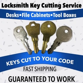 Better Built Toolbox Key Codes EC801-EC811 EC901-EC910 H01-H10 Tool box Key