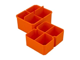 Klein Modbox Tall Component Box 1/2 W Organizer Compatible Small Nesting Bin Set