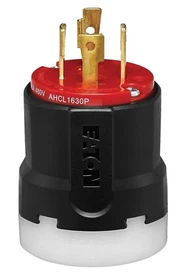Eaton AHCL1630P HBL2731 71630NP L16-30P 30 Amp 480V Twist Lock Male Plug NEW