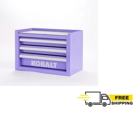 Kobalt Mini 3 Drawer Steel Tool Box Jewelry Box Rare - Choose Color NEW