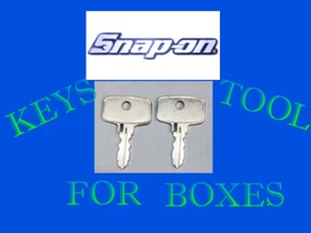 SNAP ON Y300 - Y399 SET OF 2 KEYS TOOLBOX TOOL (NOT FOR CRAFTSMAN) FREE SHIPPING