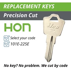 Hon Office Depot Staples Metal Arc File Cabinet Replacement Key 101E-225E