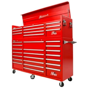 Homak 72&Prime; H2Pro Tool Chest & Roller Cabinet Combo Heavy Duty 31 Drawer