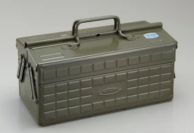 TOYO STEEL2-Tier Tool Box ST-350 Openable Door Storage Case 9 Colors New