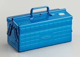 TOYO STEEL2-Tier Tool Box ST-350 Openable Door Storage Case 9 Colors New