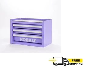 Kobalt Mini 3 Drawer Steel Tool Box Jewelry Box Rare - Choose Color NEW