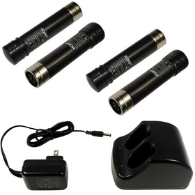 Battery Charger & Four Batteries for Black & Decker 3.6V Versapak Series Tools