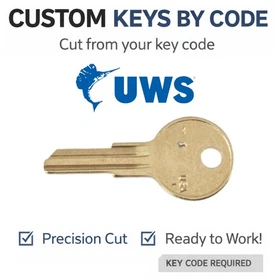 UWS Truck Toolbox Keys Replacement Key Cut by Code CH501-CH510