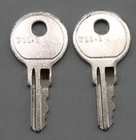 set of 2 replacement keys cut to your HON file cabinet key code 101E - 225E