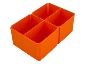 Klein Tools Modbox Three Drawer Toolbox Compatible Medium Nesting Bin