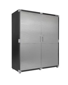 Seville Classics UltraHD Extra-Wide Mega Storage Cabinet, 60" W x 24" D x 72" H