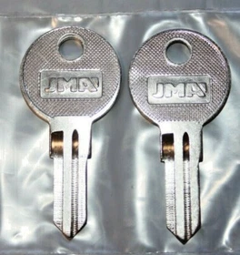 J301 - J400 2-KEYS FOR Leel / Bauer. Tonneau cover Truck Cap Pre Cut to Your Key