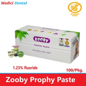 Dental Prophy Paste Zooby Prophy Paste Coarse Medium Fine Assorted - 100/Bx, USA
