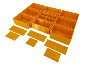 Dewalt ToughSystem 2.0 3 Drawer Tool Box Case Compatible Small AA AAA C D 9V Bin