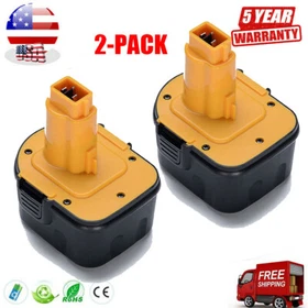 New Pack replacement For Dewalt 12VBattery DW9072 DC9071 DW9072 DC742KA 