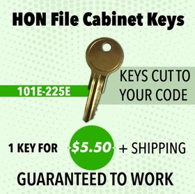 HON File Cabinet Key 210E Fast Delivery, Large Selection, Best Quality