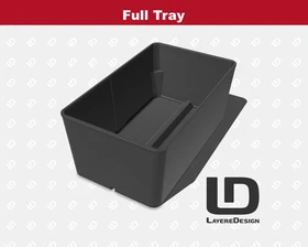 Milwaukee PACKOUT Organizer Trays | 3-Drawer Storage | 48-22-8443 | Black or Red
