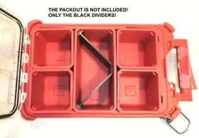 MILWAUKEE PACKOUT Bin Dividers Set COMPACT HIGH PROFILE ORGANIZER FULL Bundle