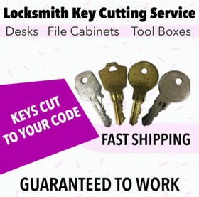 1 UWS Toolbox Key Code Cut CH501 to CH510 Truck Tool Box Lock Key