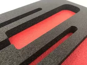 TSF-1622-BLKRD 5S SUPPLIES LLC Tool Box Shadow Foam Top #3