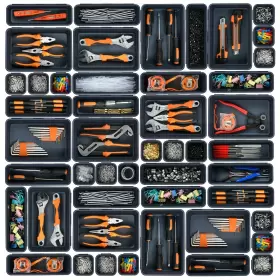 FBA-YZ011 A-LUGEI Tool Box Organizer Tray Divider Set Desk