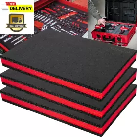 F18X12X2B-R A.PLASTICS CO Tool Box Foam Organizer Toolbox