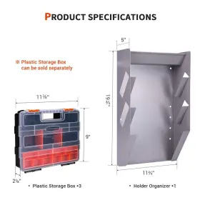 810029491747 VAN Tote Shelving Storage Box Set Kit #2
