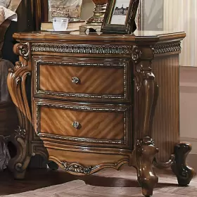 27843 ACME FURNITURE Nightstand Rectangle Picardy Honey Oak #2