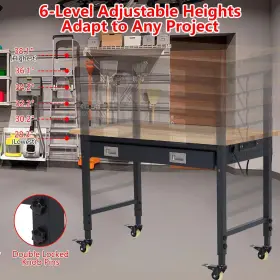 196336911865 ACONEE Workbench Workstation Rubbe #2