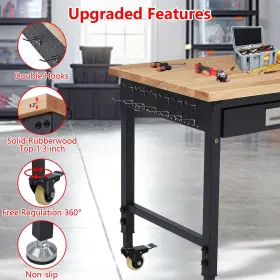 196336911865 ACONEE Workbench Workstation Rubbe #3