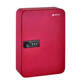 ALHI68248RED ADIROFFICE Steel Key Cabinet Combination Lock