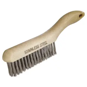 410-85039 ADVANCE BRUSH Shoe Handle Rows Steel Wire
