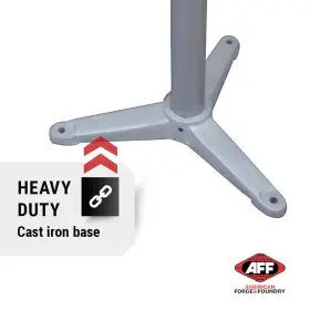 874015003796 AFF Bench Grinder Vise Stand Predrilled Mounting #3
