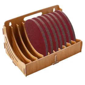 ODIS-WH0043-94-US20 AHANDMAKER Wooden Sandpaper Organizer