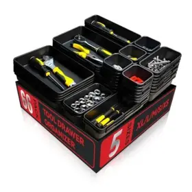 SC001 AIUITIO Tool Box Organizer Tray Toolbox Desk Drawer