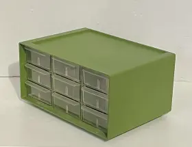 10-019 AKRO-MILS Clean Mills Organizer Cabinet Drawer Avocado