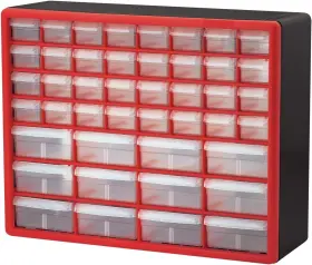10144REDBLK AKRO-MILS Drawer Storage Cabinet Garage Organizat