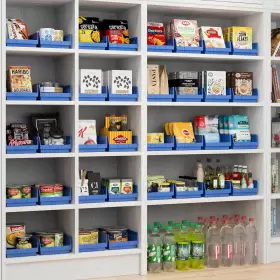 30150BLUE AKRO-MILS Organizer Storage Bins #3