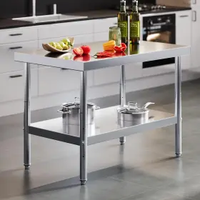 SST001 ALBOTT Steel Table Kitchen Undershelf