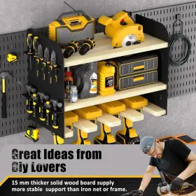 313114276231 ALEXHOME Power Tool Organizer Wall Mount Garage #3