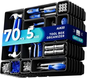313017097070 ALIKZO Tool Box Organizer Tray Desk Drawer Set 313017097070 ALIKZO Tool Box Organizer Tray Desk Drawer Set