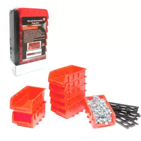 ATB-98175 ALLTOPBARGAINS Stackable Storage Bins Container