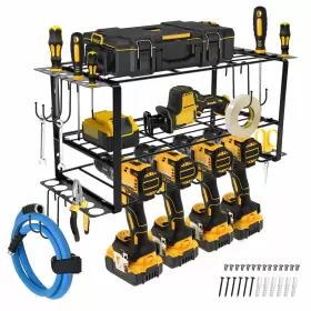 197644661299 ALTA VERDE Power Tool Organizer Garage Sto