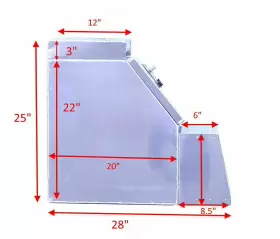 TB4DW2L AMER-COOLING Tool Box Step Semi #2